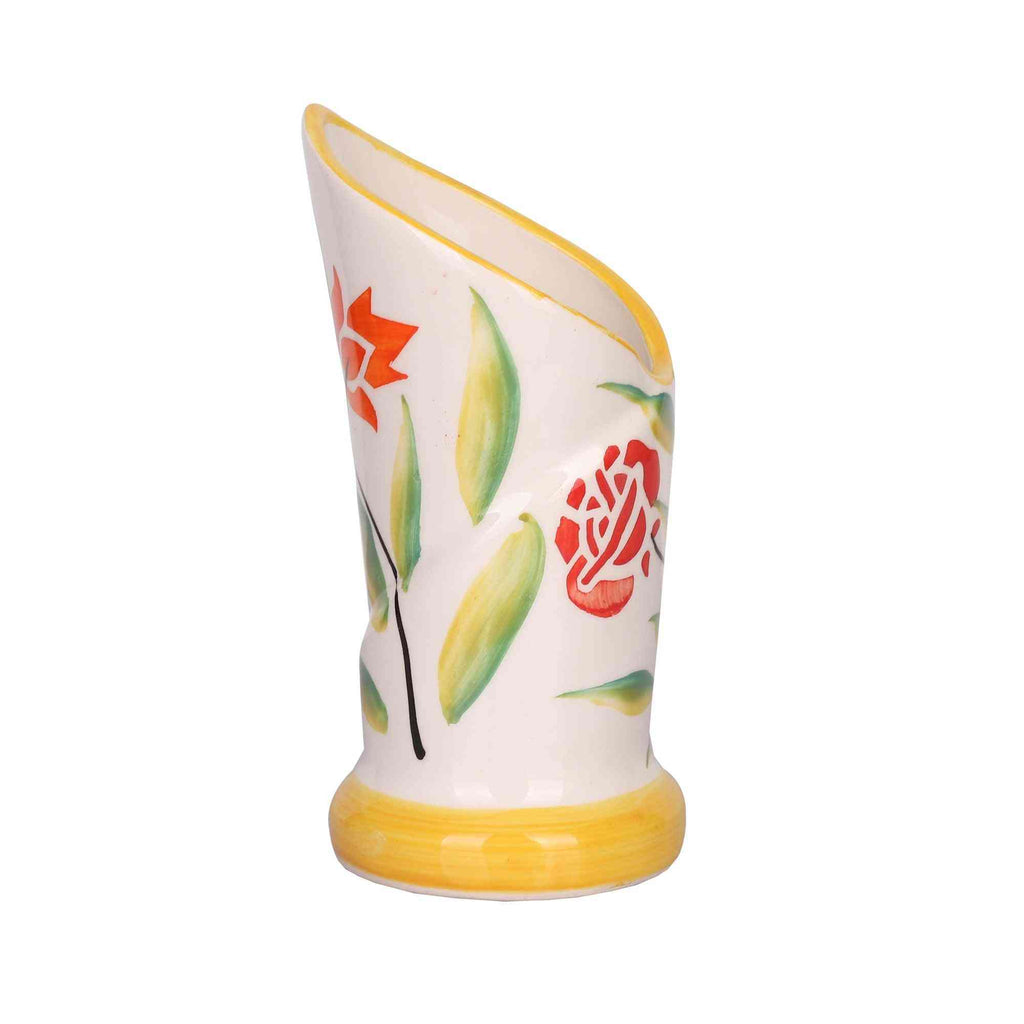 Abstract Leafy Flower Pot / Napkin Pot - The Sundook