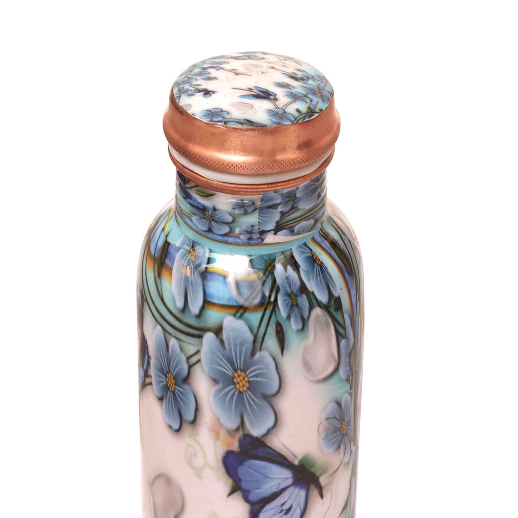 Floral Flight Premium Copper Bottle - The Sundook