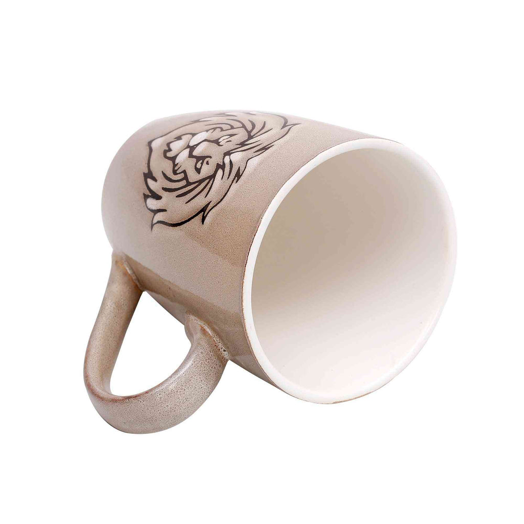 Jungle King Coffee/Milk Mug (Wheat Brown) - The Sundook