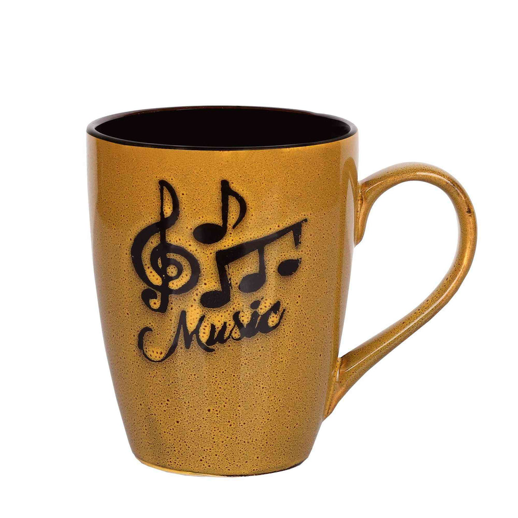 Music Lover Coffee/Milk Mug (Peru Brown) - The Sundook